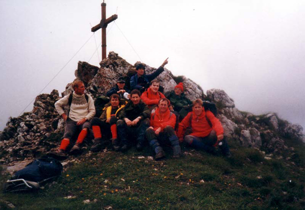 Bavaria (Me in Centre - Alan Fee on Left)